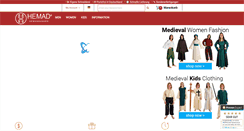 Desktop Screenshot of medieval-shirts.com